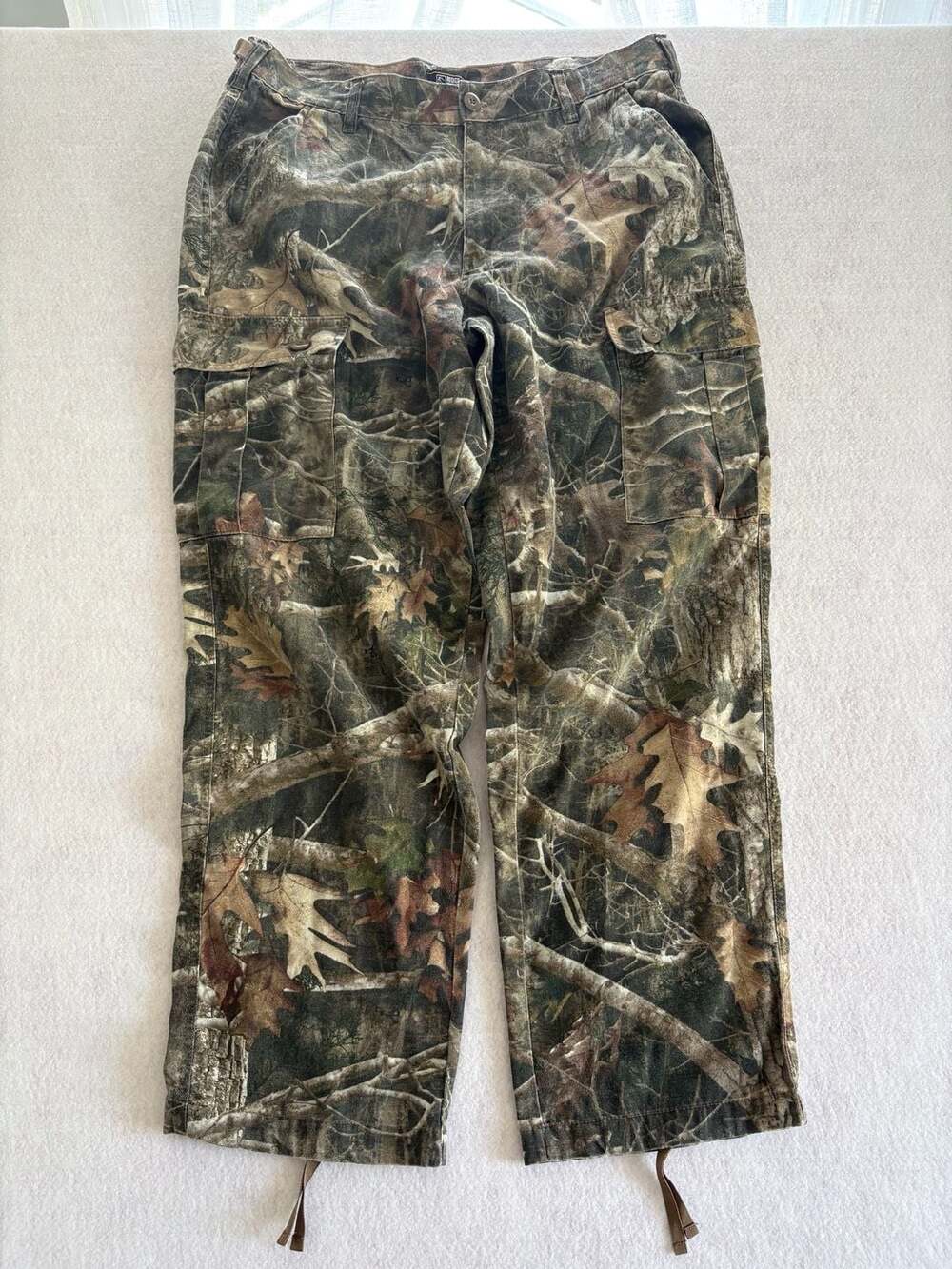 Ridge Hunter Camo Cargo Pants Size Large
